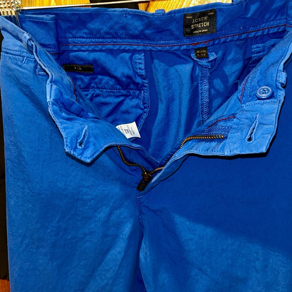J.CREW Blue Men’s Pants - 36”